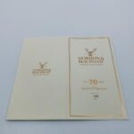This certificate confirms the authenticity of a rare and exquisite investment: GlenGrant 70-Year-Old Bottled Whisky by Gordon & MacPhail. Aged for an impressive 70 years at the renowned Glen Grant Distillery, this exceptional Scotch represents a prime opportunity for whisky enthusiasts and collectors. As a limited edition release, it is bottle number 103 out of only 222, underscoring its unparalleled rarity and value in the world of whisky investments.
